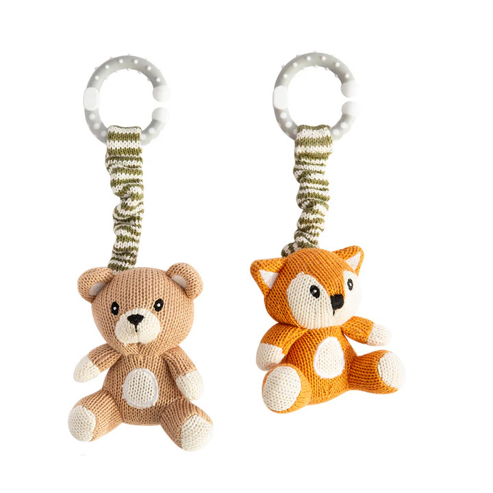 Living Textiles 2Pk Stroller Toy